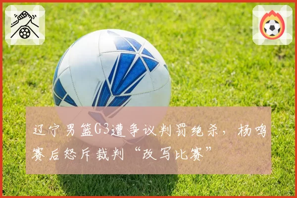 辽宁男篮G3遭争议判罚绝杀，杨鸣赛后怒斥裁判“改写比赛”