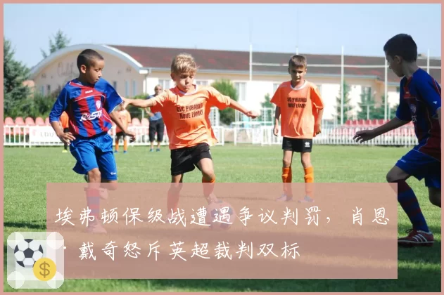 埃弗顿保级战遭遇争议判罚，肖恩·戴奇怒斥英超裁判双标
